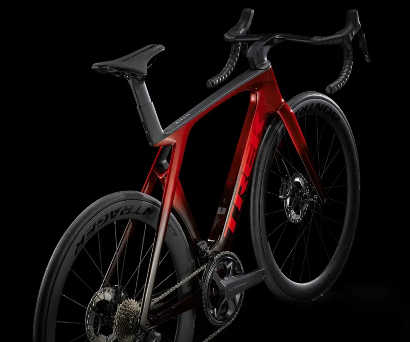 Trek Madone SLR 7 Ultegra Di2 Carbon Road Race Bike 2024 in Red Carbon Smoke-2